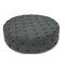 Baxton Studio Cardiff Dark Gray Linen Modern Tufted Ottoman 87-4390 - alternate 2